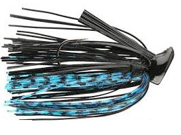 Buckeye Flat Top Finesse Jig 1/2oz Black/Blue