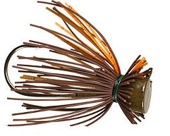 Buckeye Finesse Jigs 1/2oz Orange/Pumpkin