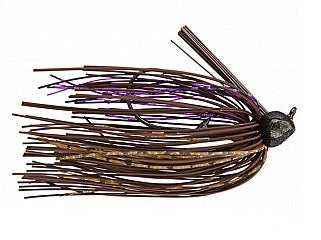 Buckeye Football Mop Jig 3/4oz Peanut Butter & Jelly