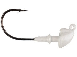 Buckeye JWill Light Wire Swimbait Head 1/8 Pearl 3ct