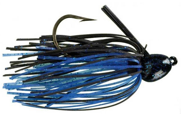 Strike King Bitsy Bug 3/16oz Black/Blue