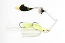 Strike King Premier Plus Spinnerbait / Chartreuse/White