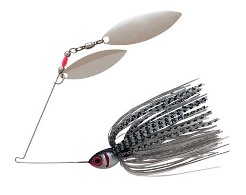 Booyah Blade 1/4oz Tandem Silver Shiner