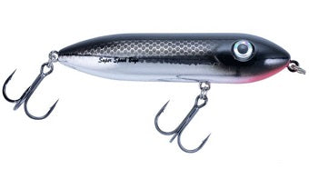 Heddon Super Spook BOYO 3/8 3in Black Shiner