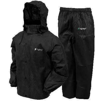 Frogg Toggs All Sport Rain Suit Black Size 3X-Large