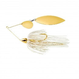 War Eagle Spinnerbait Gold Frame TW 1/2 White Gold