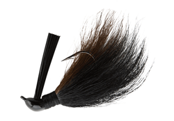 Booyah Bucktail Jig 1/8oz Black/Brown