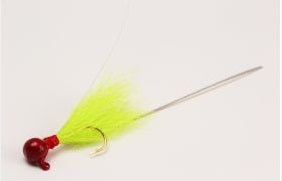 Slater Thread Neck Jig 1/32 Red/Red/Chartreuse