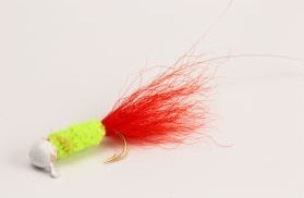 Slater Original Jig 1/16 White/Chartreuse/Orange