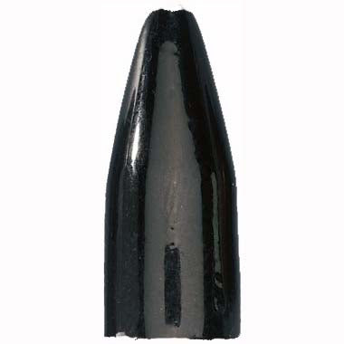 Bullet Weight Painted Worm Sinker Black 5ct 1/32oz