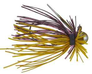 Buckeye Mushroom Jig 1/4oz 2-pack Green Pumpkin