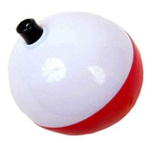 HT Plastic Float Round Red/White 48ct 2"