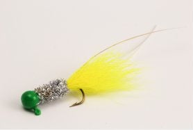 Slater Original Jig 1/32 Green/Sliver Fly/Yellow 12/cd