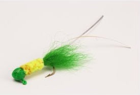 Slater Double Trouble Jig 1/32 Green/Chart/Green 12/cd