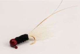 Slater Original Jig 1/32 Red/Black/White #6 Hook 2pk