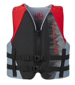 Onyx Rapid Dry Life Vest Youth Red