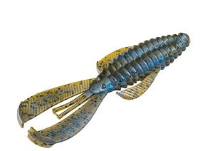 Strike King Baby Rage Bug 3in 9pk Blue Craw