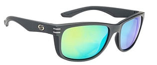 Strike King Sunglass S11 Optics Cumberland Matte Black-Green Mirror