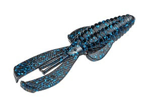 Strike King Rage Bug 4in 7pk Black/Blue