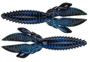 Strike King Rodent 3in 8pk Back Blue Swirl