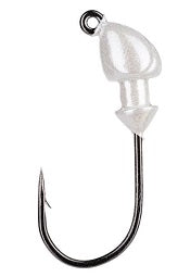 Strike King Baby Squadron Swimbait Head 18oz 3ct Pearl