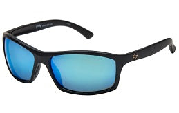 Strike King Sunglass S11 Optics Brazos Matte Black-Blue Mirror