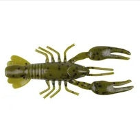 Yum Ned Craw 2in 8ct Soft Green Pumpkin