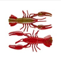 Yum Ned Craw 2in 8ct Green Pumpkin Red