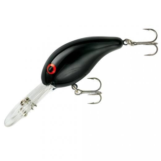 Bandit Lure 8-12ft 2in 3/8oz Solid Black Red Eye