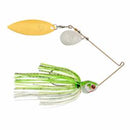 Booyah Covert 1/2oz Chart/White G/N-Willow Tandem