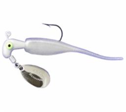 Blakemore Slab Runner w/Baby Shad 1/8oz #2 Pearl White