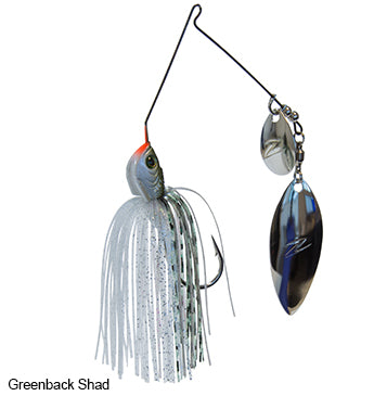 Z-MAN SlingbladeZ Spinnerbait 1/2oz Wil/Col Greenback Shad