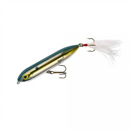 Heddon Super Spook Jr Feathered 3.5in 1/2oz Foxy Momma