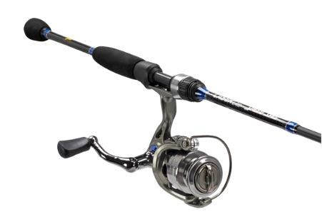 Lews Laser Lite Speed Spin Spinning Combo 7' 2pc UL 5.2:1