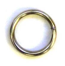 Eagle Claw Split Rings Nickle 10ct Size 2