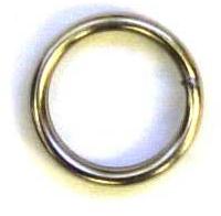 Eagle Claw Split Rings Nickle 10ct Size 3