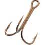 Eagle Claw Bronze Lazer Treble 5ct Size 4