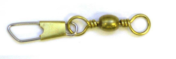 Eagle Claw Swivel-Brass Snap 12ct/12pk Size 5