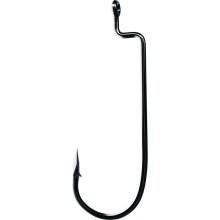 Eagle Claw Trokar HD Worm Hook Black 5ct Size 5/0