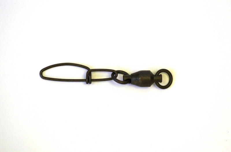 Eagle Claw Swivel-Black Ball Bearing w/Coastlock Snap 3ct Size 3