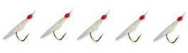 Eagle Claw Sabiki Rigs White/Glow Size 6