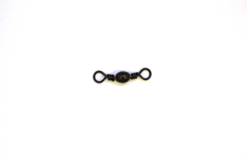 Eagle Claw Swivel-Black Barrel 12ct/12pk Size 10