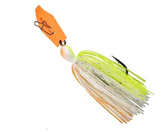 Z-MAN Big Blade Chatterbait 3/4oz Chartreuse/White/Orange