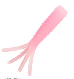 Z-MAN Tiny Ticklerz 1.75in Pink Glow 8 pk