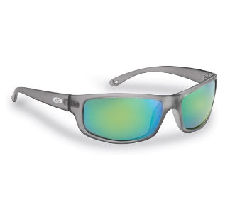 Flying Fisherman Sunglasses Slack Tide Granite-Green Mirror