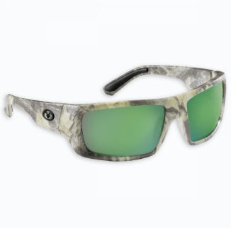 Flying Fisherman Sunglasses Sargasso Matte Camo-Green Mirror