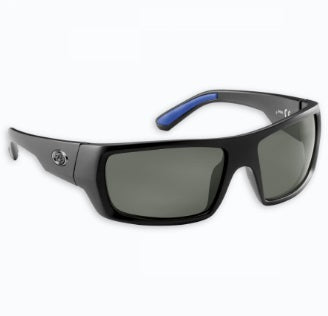 Flying Fisherman Sunglasses Sargasso Matte Black Smoke