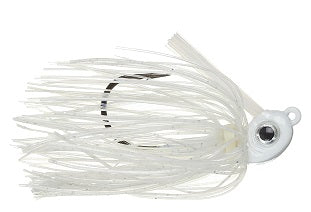 Missile Mini Swim Jig 5/16oz Pearl White