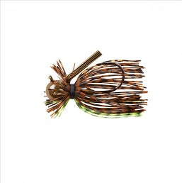 War Eagle Heavy Finesse Jig 3/8 Green Pumpkin Chartreuse