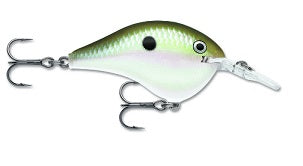 Rapala DT Series 6' 3/8 2" Green Gizzard Shad